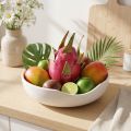 Fruta do dragão artificial (pitaya) decorativa, Ø8cm L15cm | Floristik24.pt