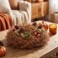 Fibra decorativa de tamarindo natural 500g para artesanato e decoração floral. | Floristik24.pt
