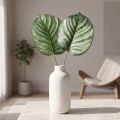 Cesto Artificial Calathea Marante Plantas Artificiais Verde 51cm | Floristik24.pt