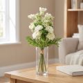 Buquê decorativo de jasmim artificial de 30 cm, ideal para decoração de mesa ou vaso. | Floristik24.pt