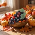 Uvas artificiais decorativas para um design de interiores elegante. | Floristik24.pt