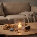 Vidro de lanterna, vidro de castiçal, vidro de vela Ø11,5cm A9,5cm | Floristik24.pt
