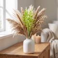 Grama artificial decorativa grama trêmula verde 47 cm pacote de 3 peças | Floristik24.pt