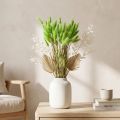 Grama aveludada verde Lagurus seca grama doce 20-50cm 25g decoração de flores secas Boho | Floristik24.pt