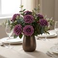 Rosas de espuma Ø7,5cm Malva 18 un | Floristik24.pt