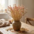 Flores Artificiais de Morango Italiano Rosa L28cm | Floristik24.pt