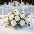 Rosa de espuma Ø4,5cm branca 36 un | Floristik24.pt