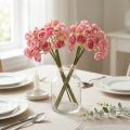 Buquê de Ranúnculos Artificiais, Decoração de Mesa Elegante, 32cm, 5 Peças | Floristik24.pt