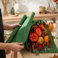 Papel crepom florista verde escuro 50x250cm | Floristik24.pt