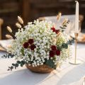 Gypsophila branca artificial L30cm 12 unidades | Floristik24.pt