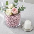 Contas decorativas brilhantes de 4 mm a 8 mm, grânulos de argila rosa, 1 litro. | Floristik24.pt