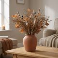 Arbusto de Grama Marrom Decoração Seca Artificial Decoração de Outono 48cm | Floristik24.pt