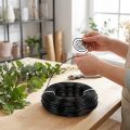 Arame de alumínio Ø2mm, rolo de 60m, 500g - Arame flexível preto para artesanato, ideal para floricultura, modelismo e confecção de joias. | Floristik24.pt