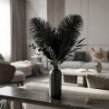 Penas decorativas de avestruz penas pretas 38-40cm 2 unidades | Floristik24.pt