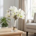 Cacho de magnólia branco 40 cm 5 un. | Floristik24.pt