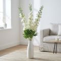 Delphinium Branco Artificial Delphinium Flores De Seda Flores Artificiais 3pcs | Floristik24.pt
