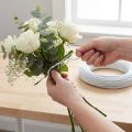 Fio de alumínio branco, 2 mm, fio para bijuteria, 60 m (500 g), fio artesanal para decoração e arranjos florais. | Floristik24.pt