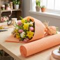 Papel crepom florista salmão 50x250cm | Floristik24.pt
