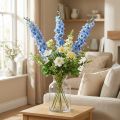 Delphinium artificial azul Delphinium flor artificial flores de seda | Floristik24.pt
