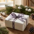 Fita de presente estrelas fita de Natal fita roxa 15mm 20m | Floristik24.pt