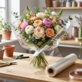 Folha de decoração de flores Folha de flores 75cm x 200m | Floristik24.pt