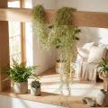Tillandsia decorativa suspensa Tillandsia artificial verde branco 180cm | Floristik24.pt