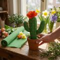 Papel crepom florista verde 50x250cm | Floristik24.pt
