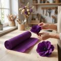 Papel crepom florista roxo escuro 50x250cm | Floristik24.pt