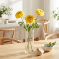 Ranúnculo artificial individual para decoração elegante e de baixa manutenção, 51 cm, 3 peças. | Floristik24.pt