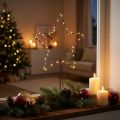 Estrela LED com compartimento para pilhas e suporte para peitoril de janela e mesa, 46 cm | Floristik24.pt