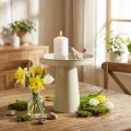 Bandeja de apoio, prato decorativo para velas e estatuetas, 20 cm | Floristik24.pt