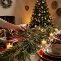 Guirlanda de pinheiro artificial com pinhas, 165 cm, decoração de Natal | Floristik24.pt