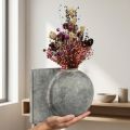 Flores secas trevo roxo flores de palha linho endro 35cm 150g | Floristik24.pt