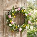 Guirlanda de videira Ø30cm Guirlanda de porta natural Guirlanda decorativa de salgueiro Alta qualidade Feita à mão | Floristik24.pt