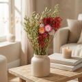 Ramo de flores secas Ramo de flores do prado Vermelho A50cm 150g | Floristik24.pt