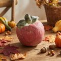 Maçã para decoração, outono, frutas decorativas em concreto, decoração de mesa Ø13cm | Floristik24.pt