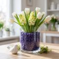 Pedras decorativas 9mm - 13mm roxo 2kg | Floristik24.pt