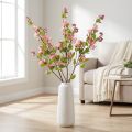 Ramo artificial de cerejeira em flor, decoração de primavera para a casa, 125 cm | Floristik24.pt