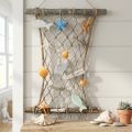 Rede de pesca decoração de parede decoração de peixe decoração marítima 38x50cm | Floristik24.pt