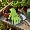 Luvas de jardim Kixx verde claro, tamanho 10 | Floristik24.pt