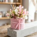 Fita de feltro 7,5cm x 5m rosa | Floristik24.pt
