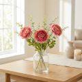 Arranjo de ranúnculos artificiais para decoração elegante e prática, 51 cm, 3 peças. | Floristik24.pt