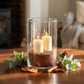 Areia colorida cor de cobre, areia decorativa marrom Ø0,5mm 2kg | Floristik24.pt