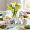 Decoração de Páscoa ovelhas decoração de mesa figuras decorativas de ovelhas 7,5 cm 4 peças | Floristik24.pt