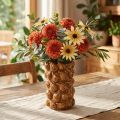Vaso de flores vaso de cerâmica mediterrâneo Ø14cm Alt.22,5cm | Floristik24.pt