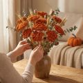 Flores secas de Aquileia laranja, milefólio, 45-60 cm, 1 kg | Floristik24.pt