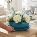 Tigela de mesa em metal, elegante e funcional, para decoração de ambientes, 28 cm | Floristik24.pt