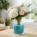 Pedras decorativas granuladas turquesas decorativas 2mm - 3mm 2kg | Floristik24.pt