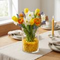 Pedras decorativas 9mm - 13mm amarelas 2kg | Floristik24.pt