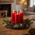 Vela pilar 150/60 vermelha 8 un. | Floristik24.pt